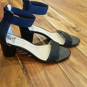 Black strappy sandals